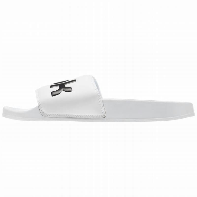 Sandale Reebok Classic Barbati Albi/Negrii Romania MQ9638GF